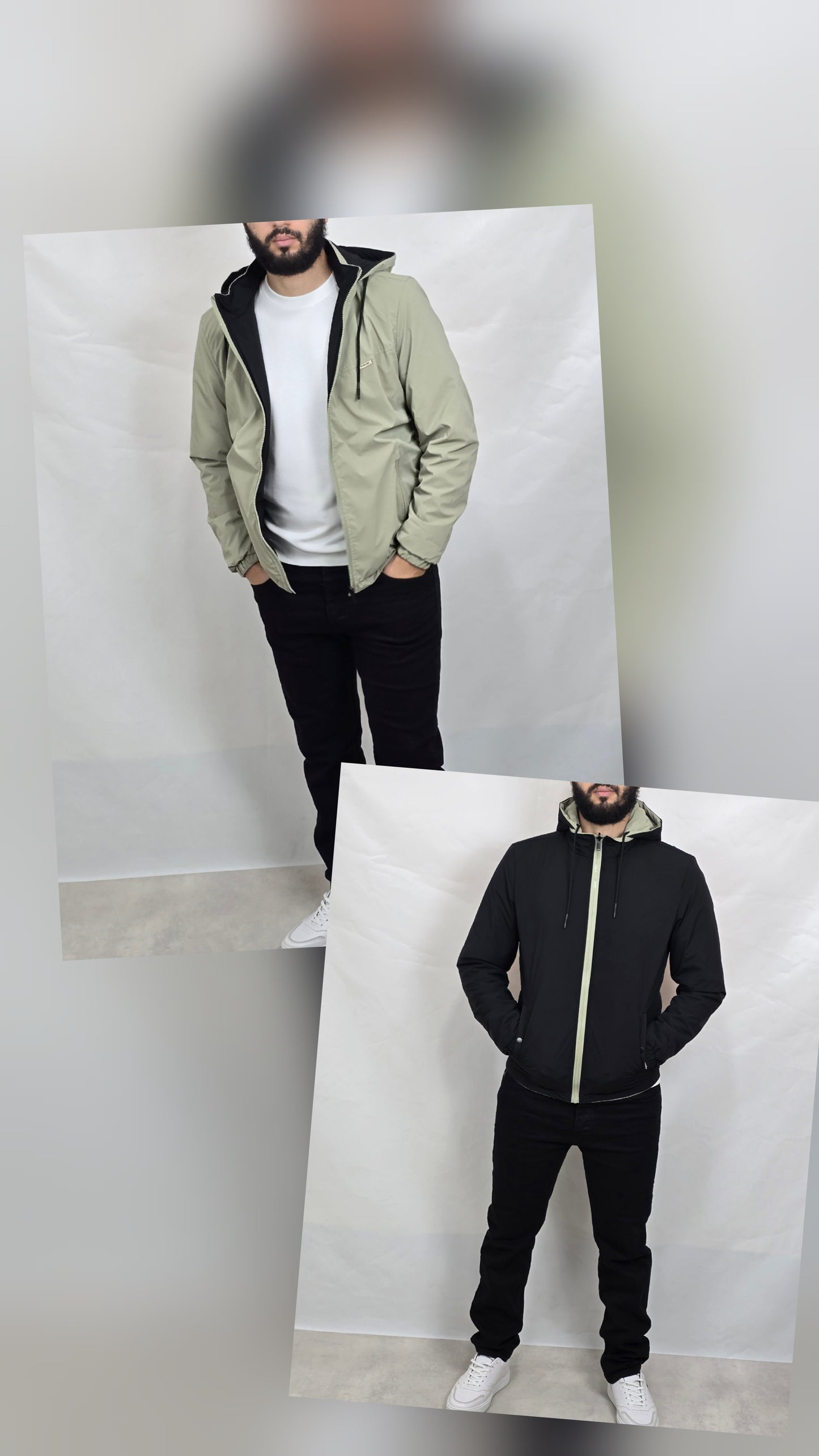 VESTE DOUBLE FACE