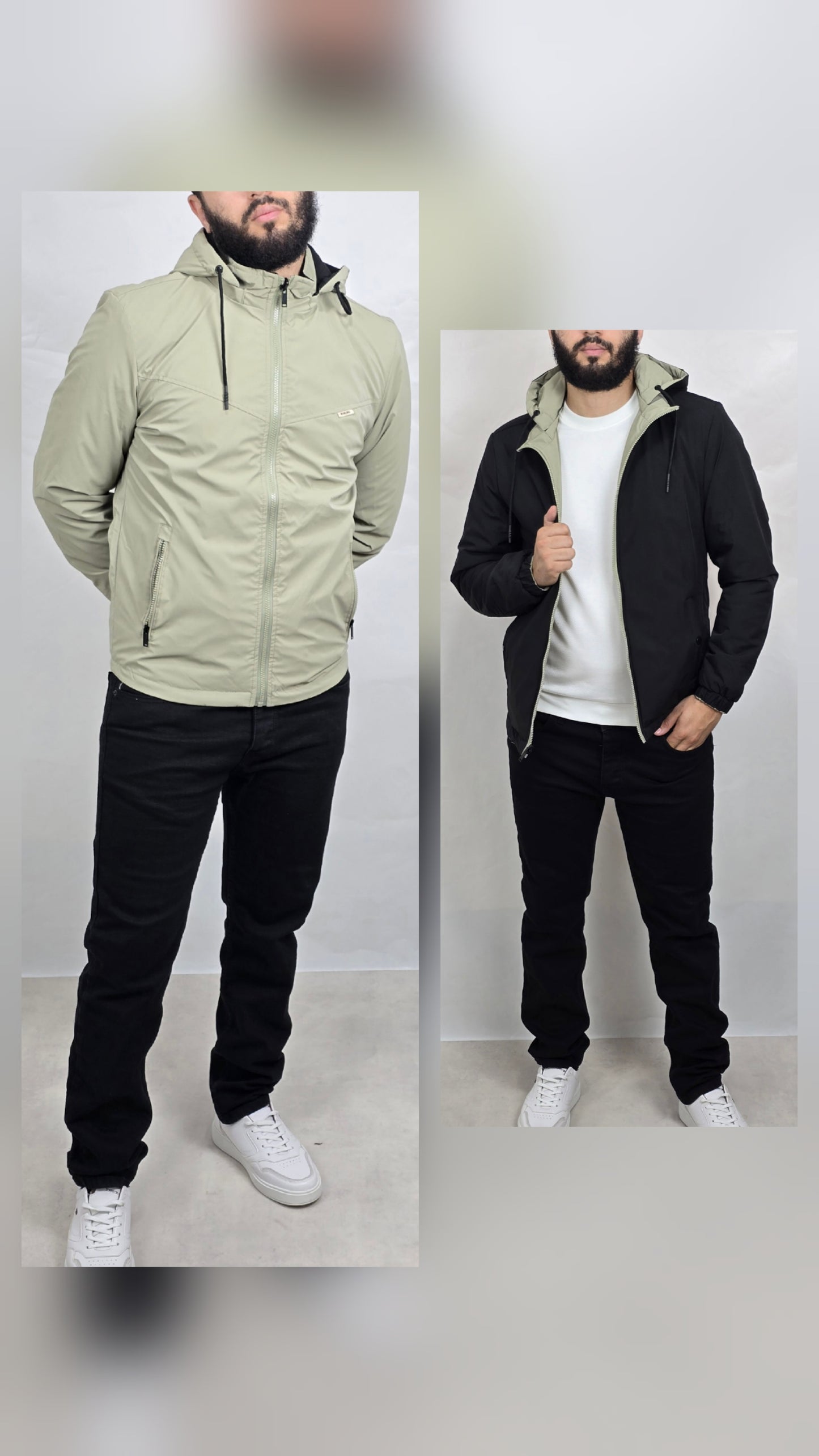 VESTE DOUBLE FACE