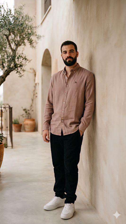 CHEMISE BURBERRY lin 2