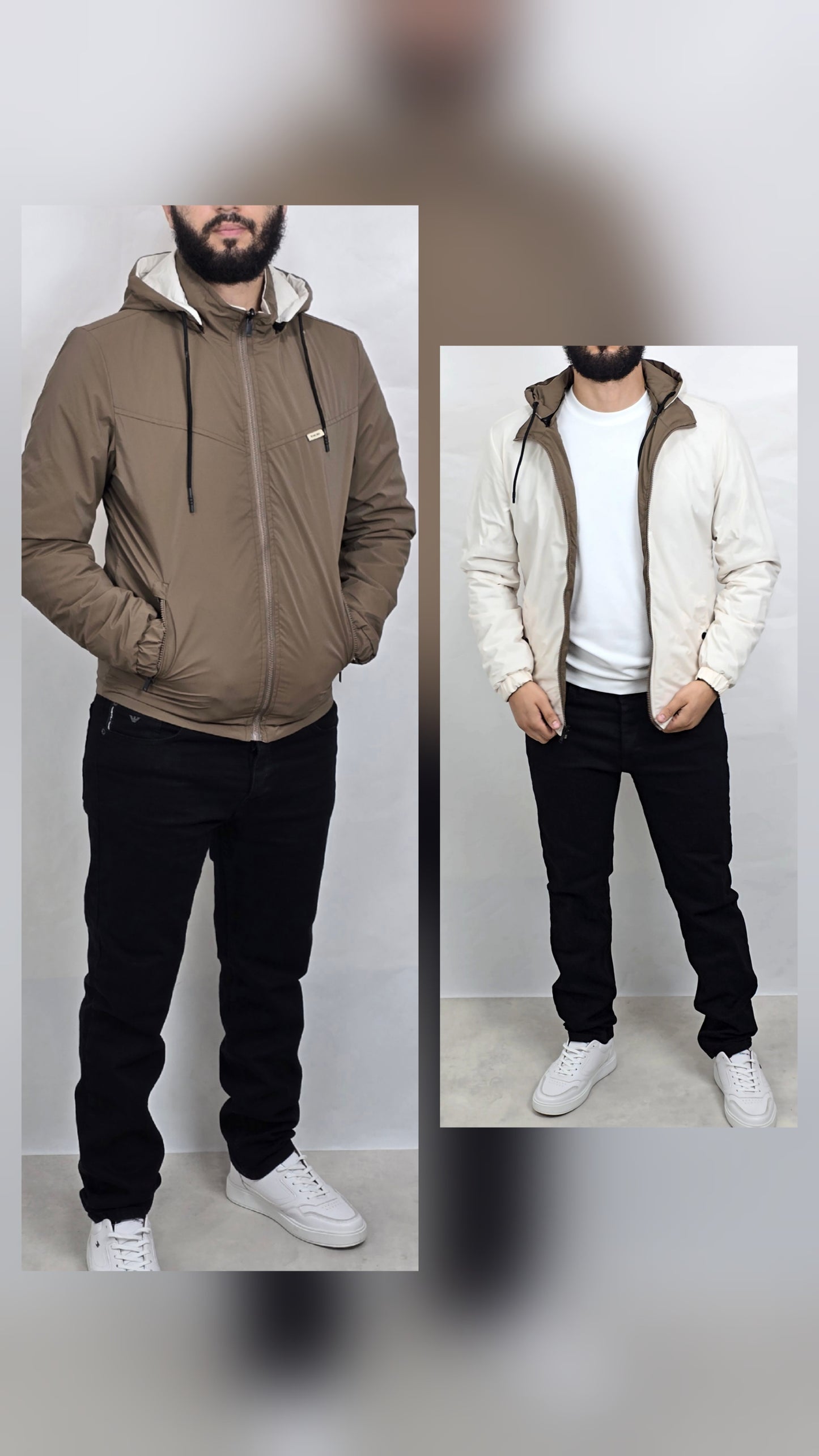 VESTE DOUBLE FACE