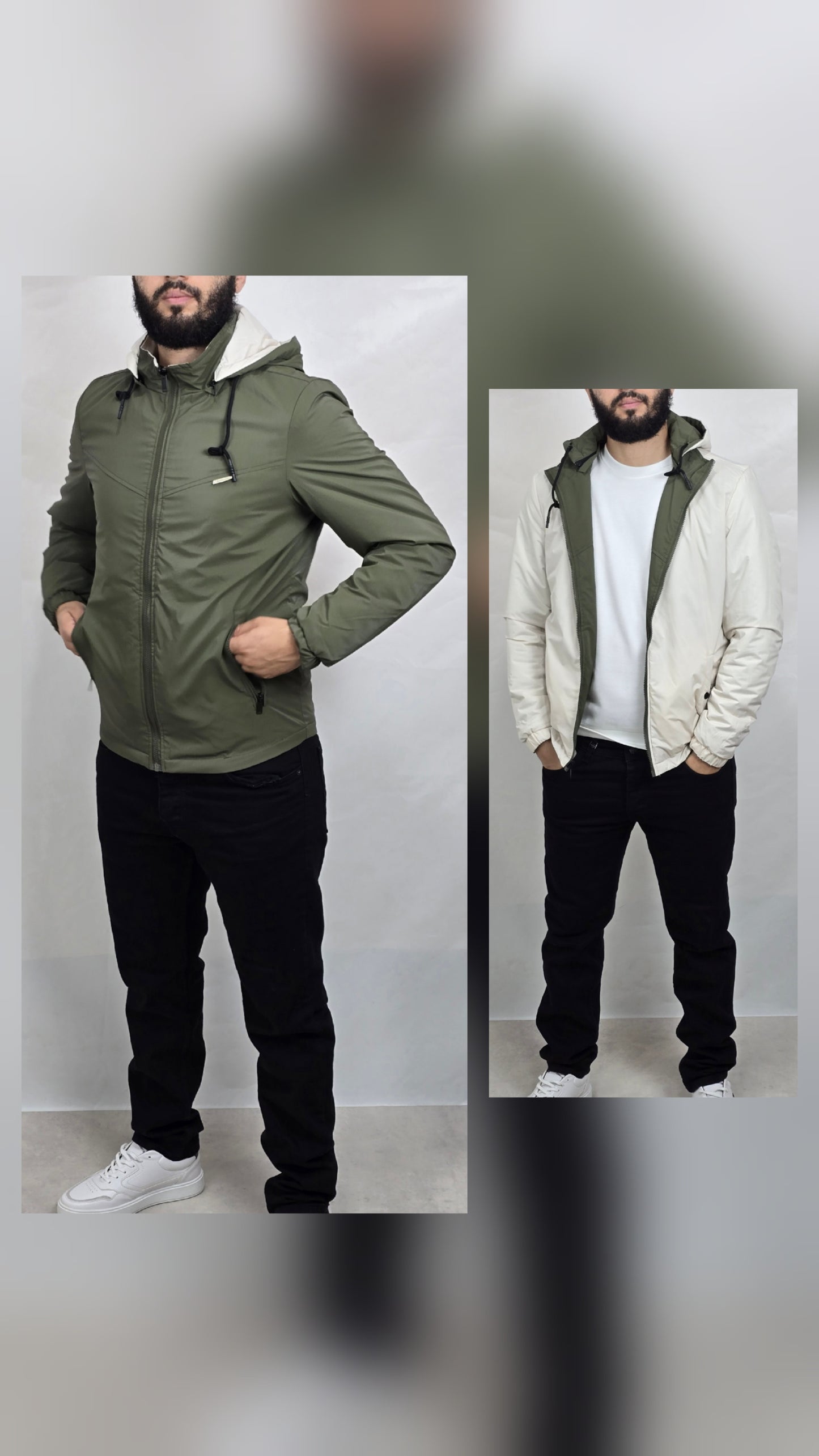 VESTE DOUBLE FACE