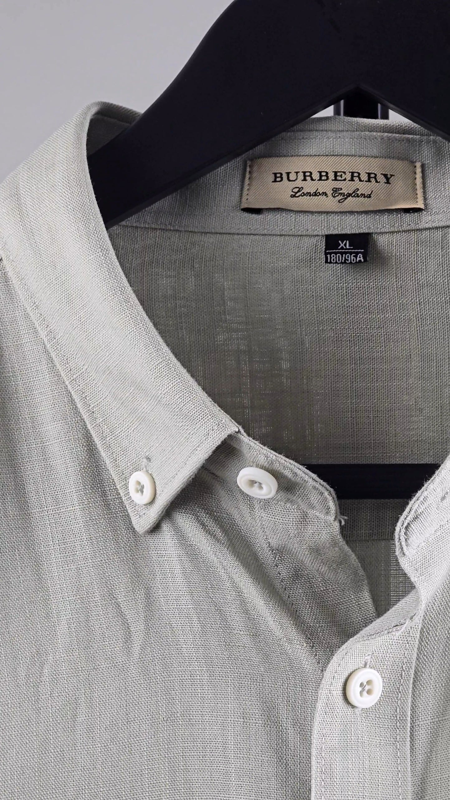 CHEMISE BURBERRY lin