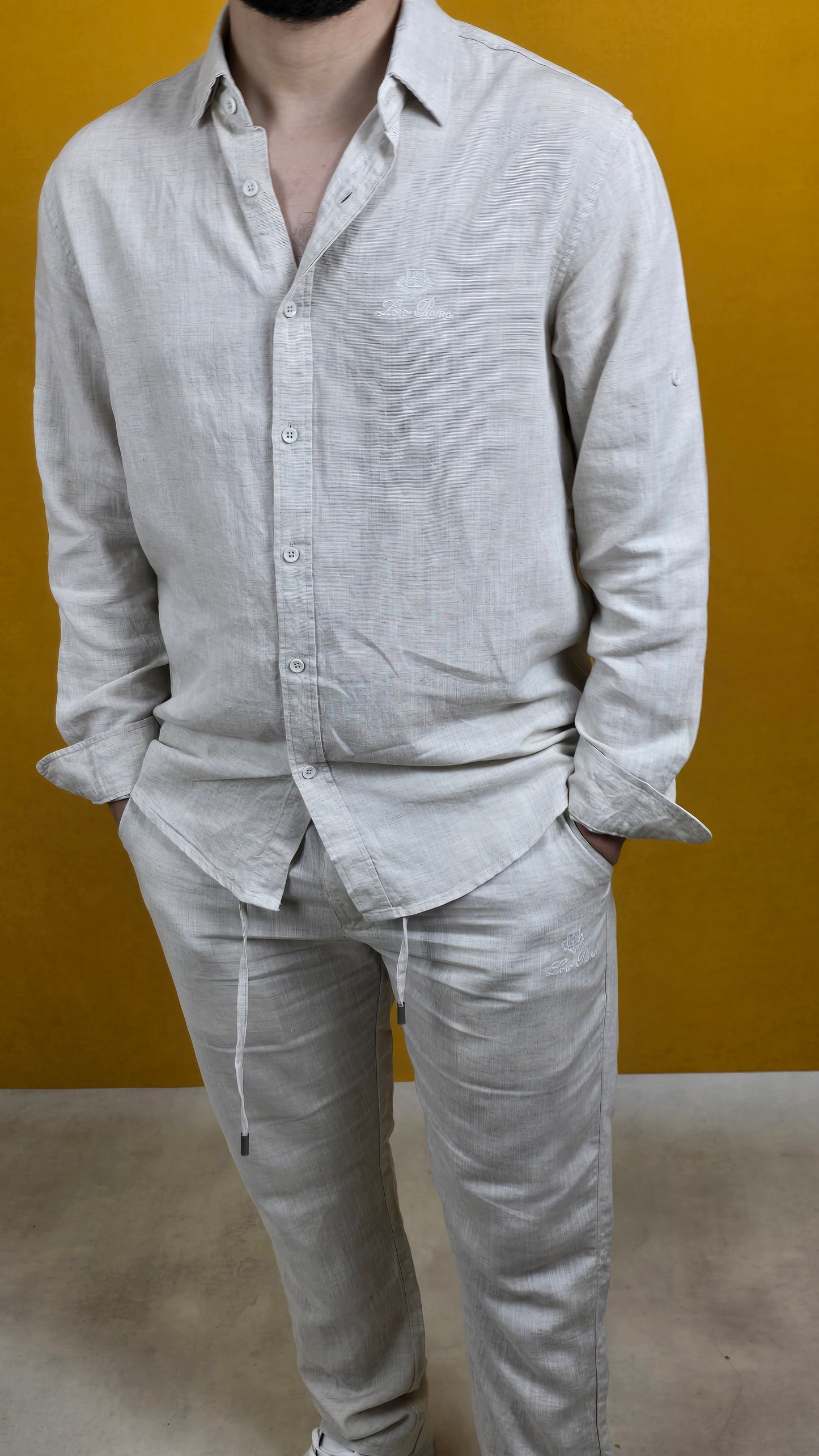 ENSEMBLE Loro piana 2 ( Lin الكتان)