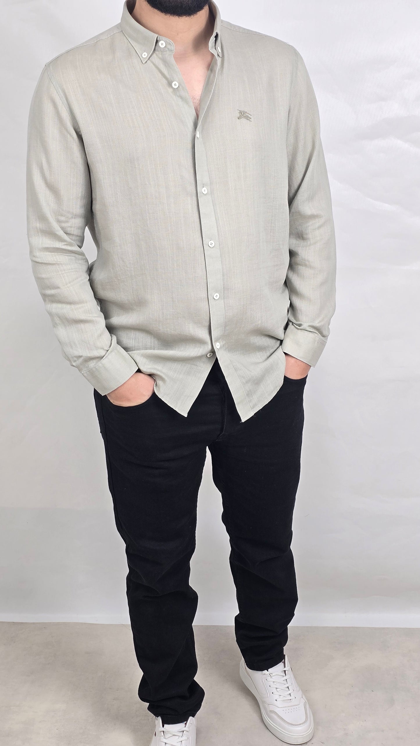 CHEMISE BURBERRY  lin